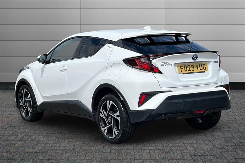Toyota C-Hr 1.8 Hybrid Design Cvt White #2