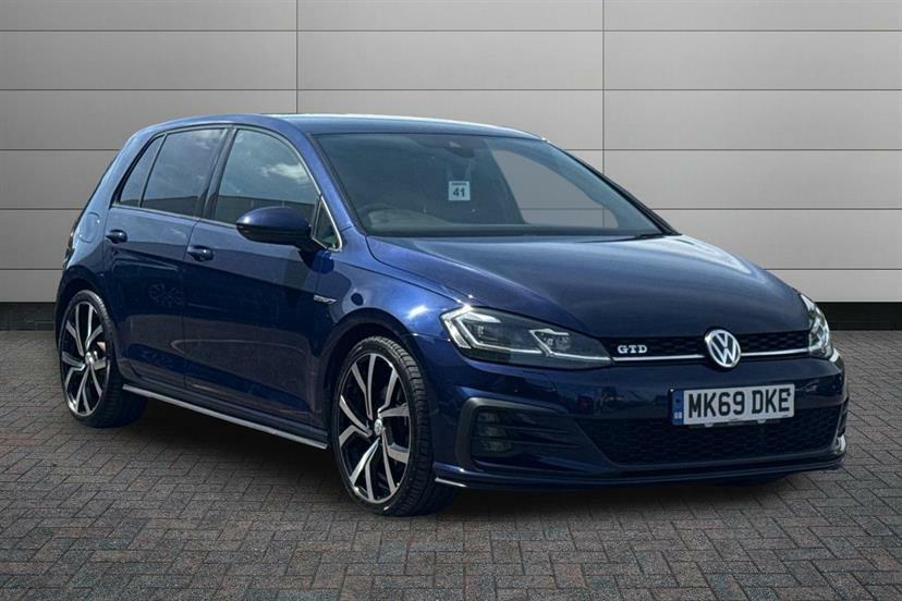 Volkswagen Golf 2.0 Tdi 184 Gtd Dsg MK69DKE Blue