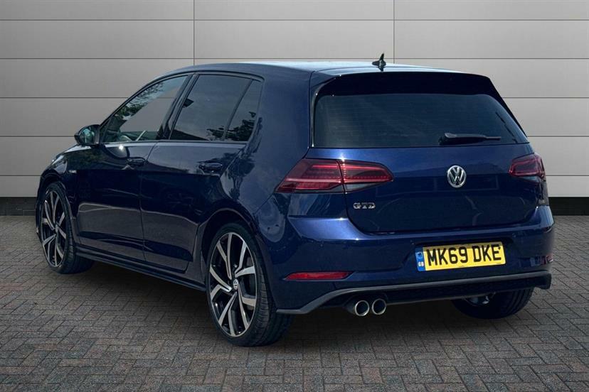 Volkswagen Golf 2.0 Tdi 184 Gtd Dsg MK69DKE Blue #3