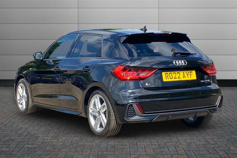 Audi A1 30 Tfsi 110 S Line S Tronic Black #3