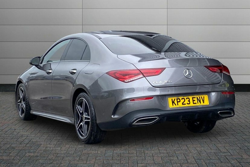 Mercedes-Benz CLA Class Cla200 Amg Line Premium Coupe KP23ENV Grey #2