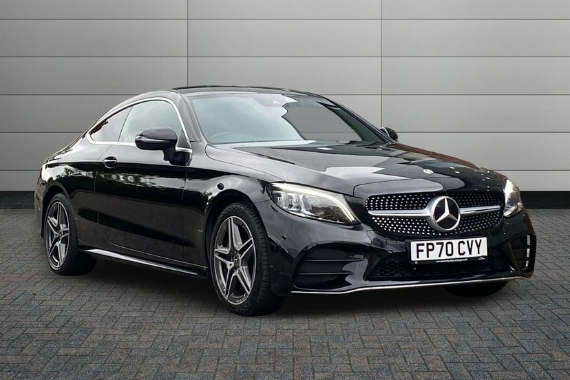 Mercedes-Benz C Class 2.0 C300 Amg Line Premium Coupe G-tro FP70CVY Black