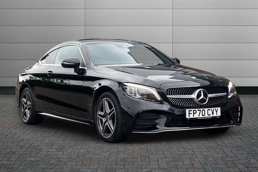 Mercedes-Benz C Class C300 Amg Line Premium 9G-tronic Black