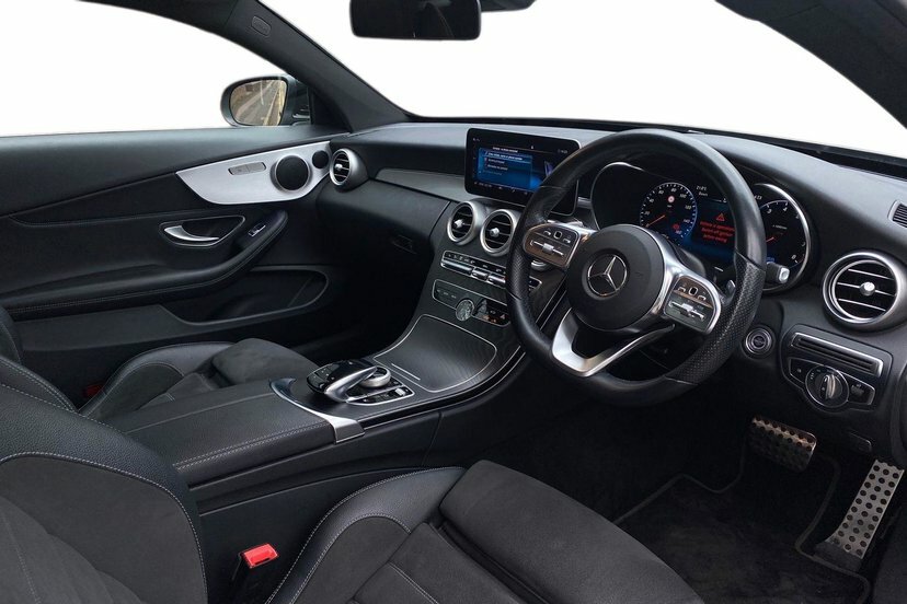 Mercedes-Benz C Class 2.0 C300 Amg Line Premium Coupe G-tro FP70CVY Black #5