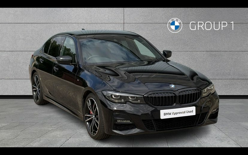 BMW 3 Series 320D M Sport Saloon Black