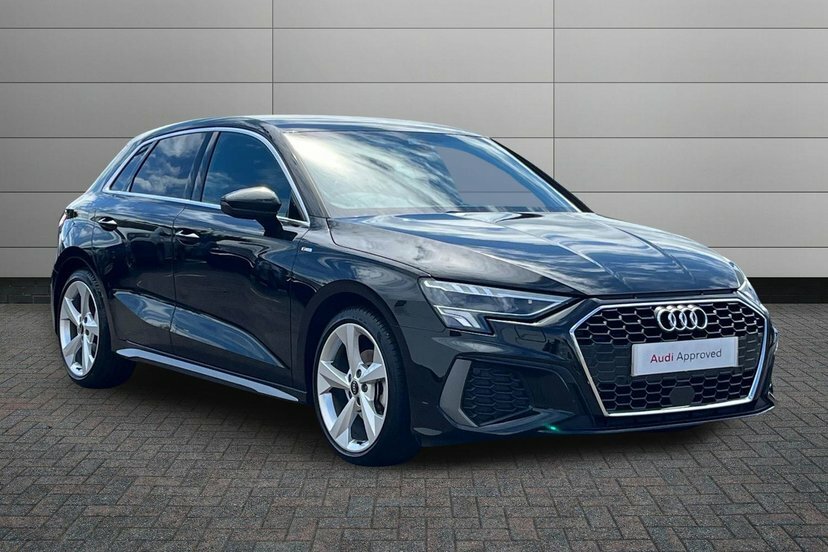 Audi A3 1.0 Tfsi 30 S Line Sportback S Tronic Black