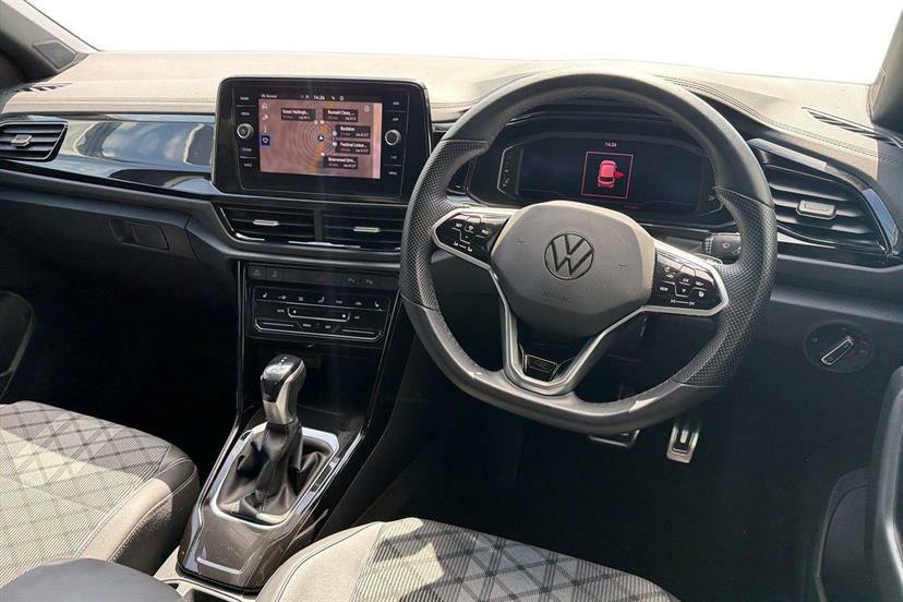 Volkswagen T-Roc 1.5 Tsi R-line Dsg White #6