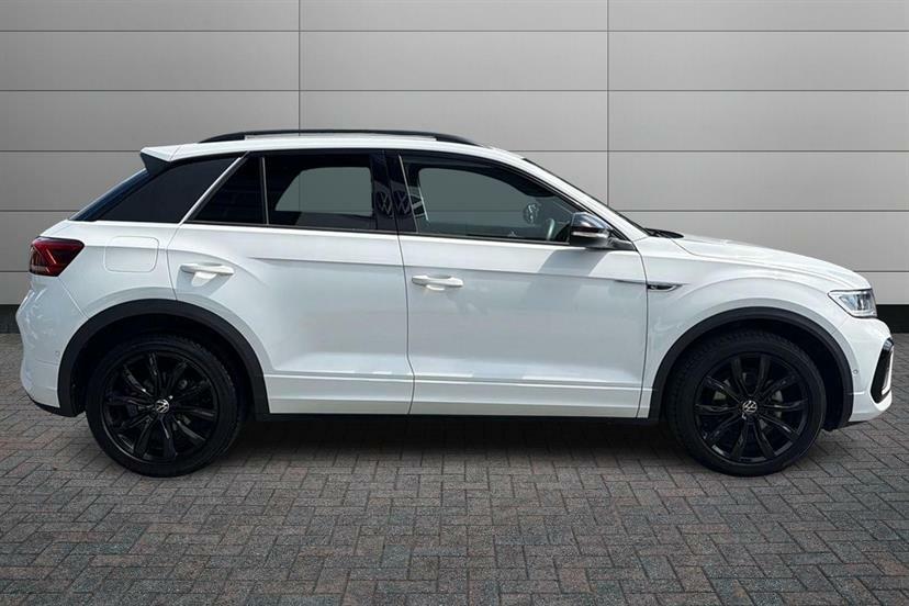 Volkswagen T-Roc 1.5 Tsi R-line Dsg White #4