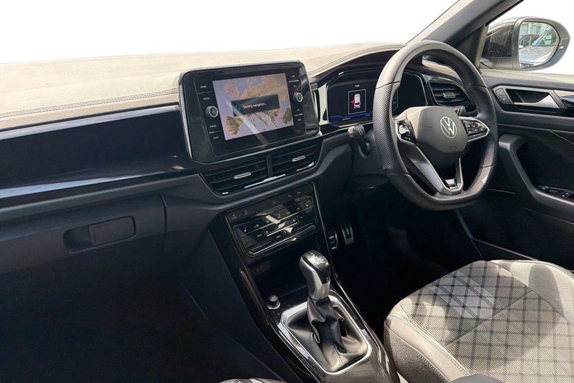 Volkswagen T-Roc 1.5 Tsi R-line Dsg White #2