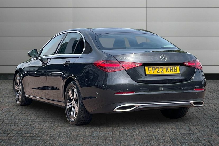 Mercedes-Benz C Class C200h Sport Saloon FP22KNB Grey #2