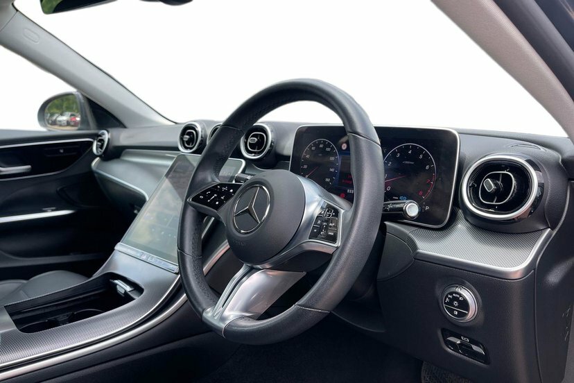 Mercedes-Benz C Class C200h Sport Saloon FP22KNB Grey #5