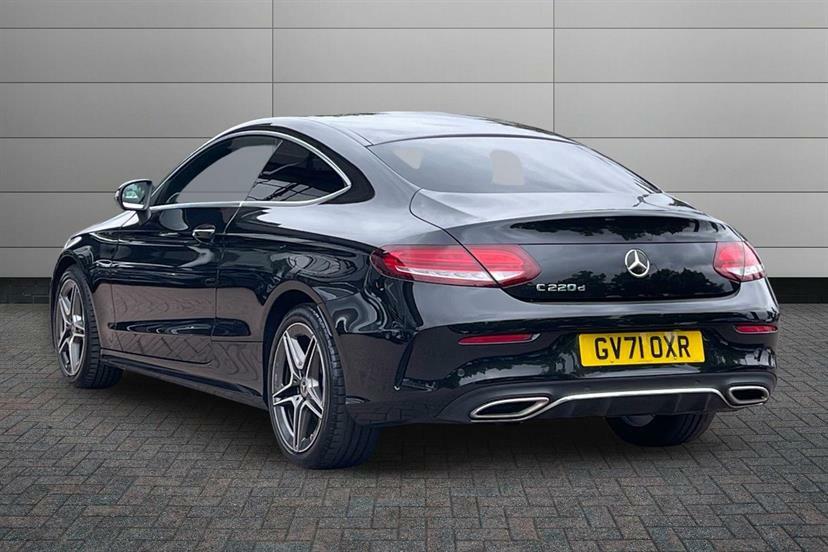 Mercedes-Benz C Class C220d Amg Line Edition 9G-tronic Black #2