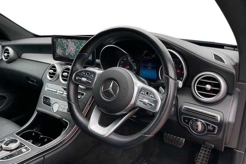 Mercedes-Benz C Class C220d Amg Line Edition 9G-tronic Black #5