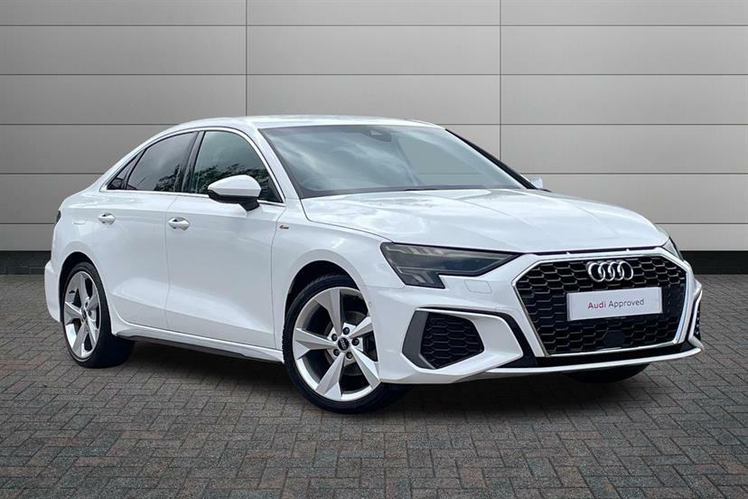 Audi A3 35 Tfsi S Line S Tronic Tech Pack White