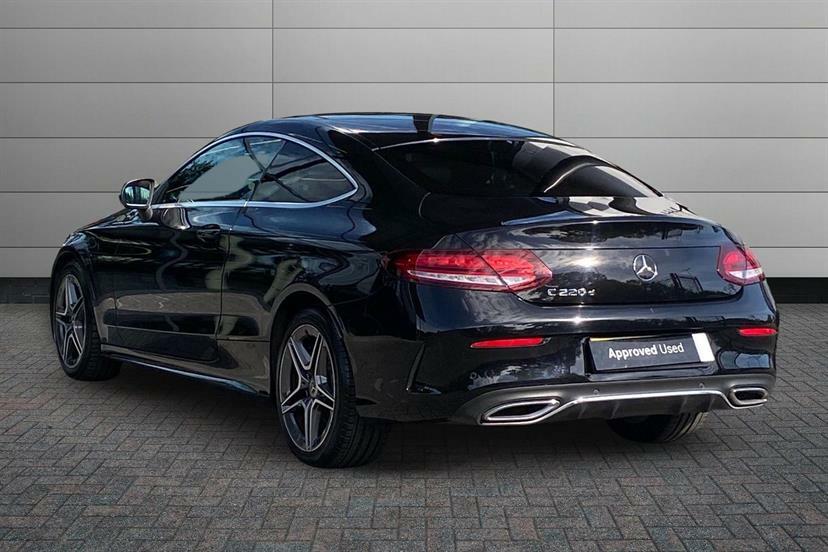 Mercedes-Benz C Class C220d Amg Line Edition Premium 9G-tronic Black #2