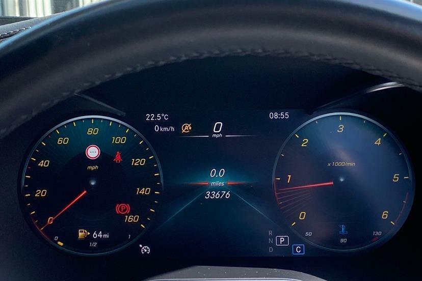 Mercedes-Benz C Class C220d Amg Line Edition Premium 9G-tronic Black #6