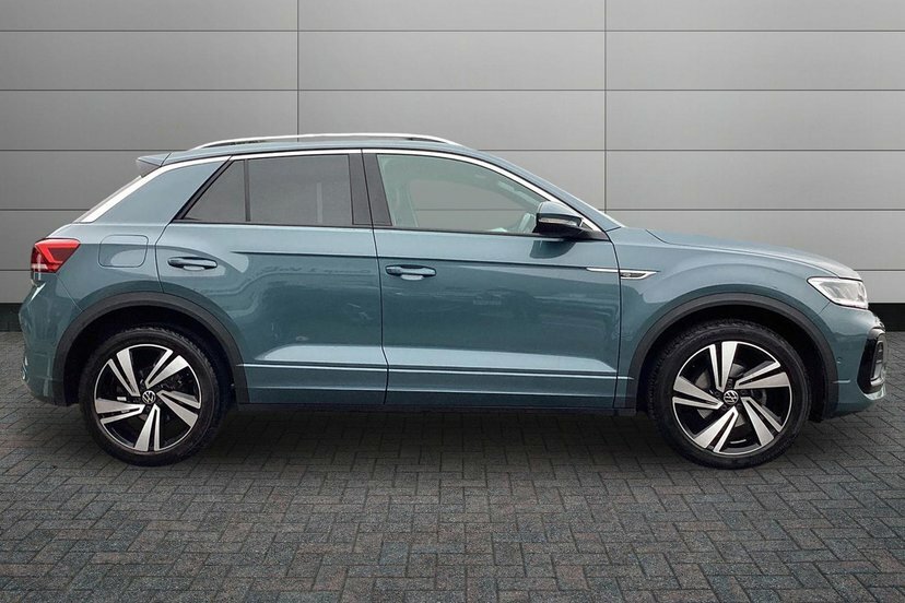 Volkswagen T-Roc 1.5 Tsi R-line Suv Dsg 150 Ps KM72ZMU Blue #4