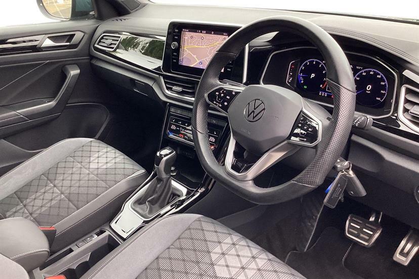 Volkswagen T-Roc 1.5 Tsi R-line Dsg Blue #5