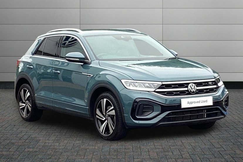 Volkswagen T-Roc 1.5 Tsi R-line Suv Dsg 150 Ps KM72ZMU Blue