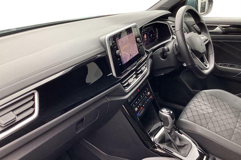 Volkswagen T-Roc 1.5 Tsi R-line Dsg Blue #2