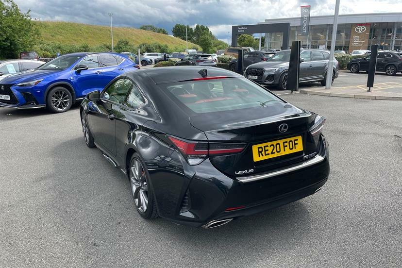 Lexus RC 300H F Sport White #22