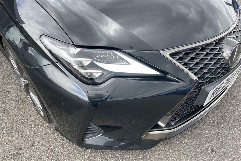 Lexus RC 300H F Sport White #13