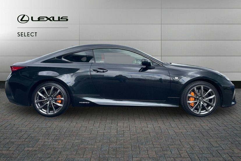 Lexus RC 2.5 300H F Sport Coupe Hybrid E-cvt 22 Black #4
