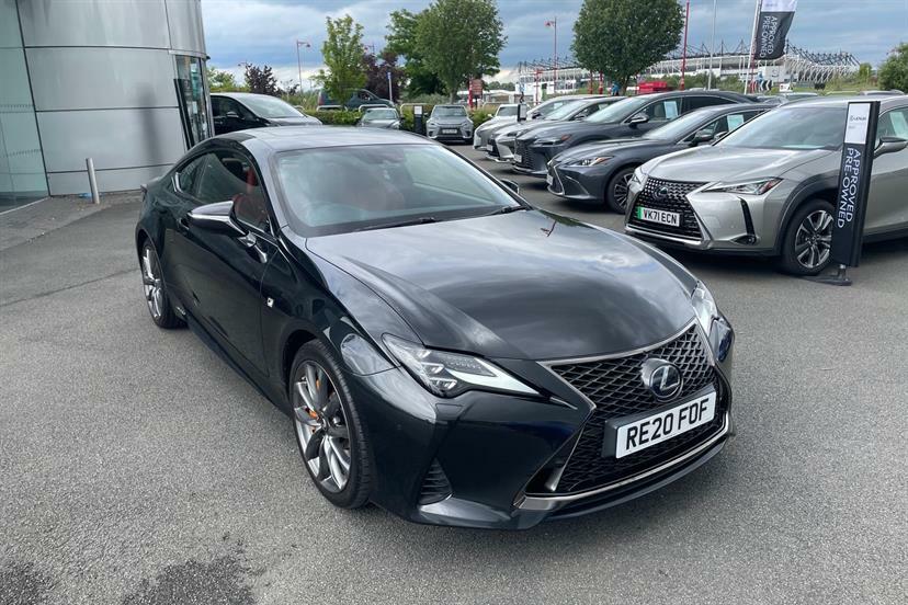 Lexus RC 300H F Sport White #14