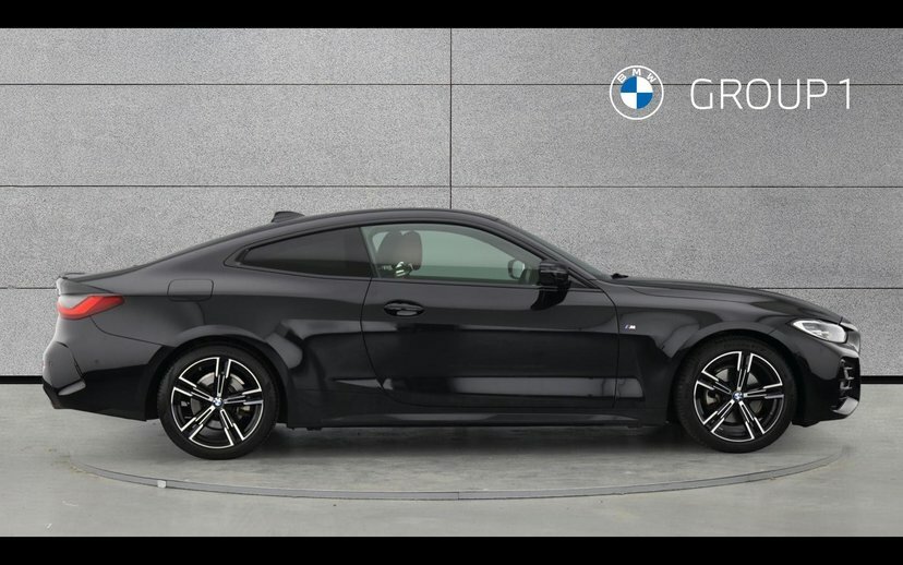 BMW 4 Series Gran Coupe 420I M Sport Coupe Black #3