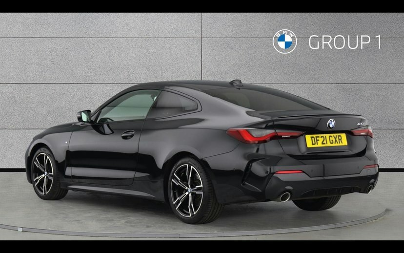 BMW 4 Series Gran Coupe 420I M Sport Coupe Black #2