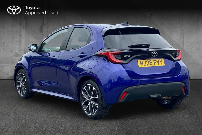 Toyota Yaris 1.5 Vvt-h Design Hatchback Hybrid E-cvt MJ26FVY Blue #4