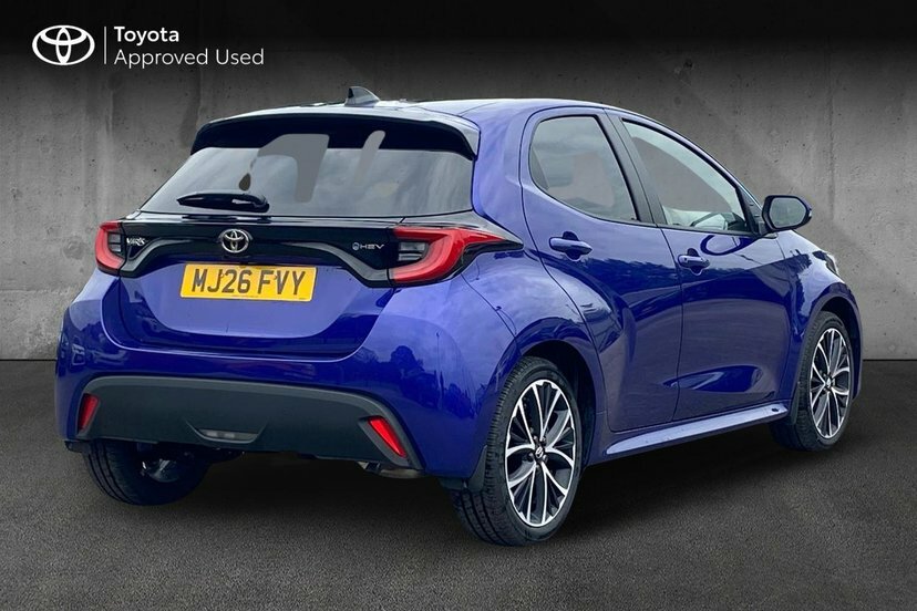 Toyota Yaris 1.5 Vvt-h Design Hatchback Hybrid E-cvt MJ26FVY Blue #2