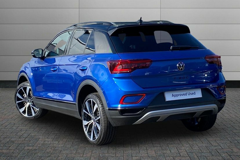 Volkswagen T-Roc 1.0 Tsi Style Design Suv 115 Ps WV26XZY Black #3