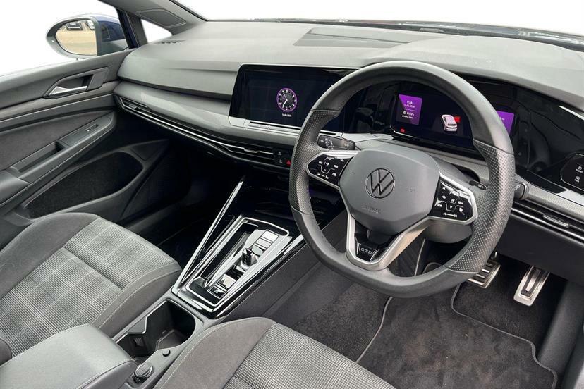 Volkswagen Golf 2.0 Tdi 200 Gtd Dsg Blue #6