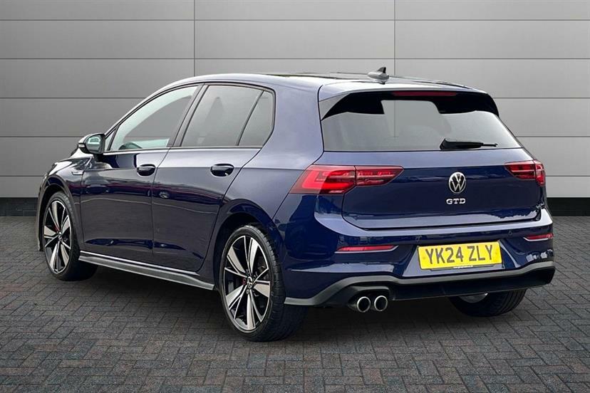 Volkswagen Golf 2.0 Tdi 200 Gtd Dsg Blue #3