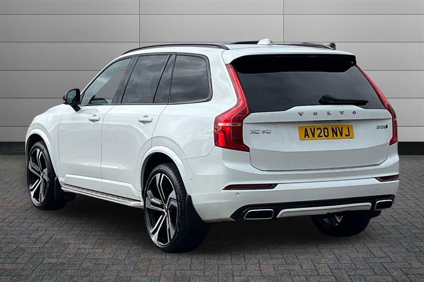 Volvo XC90 2.0 B5d 235 R Design Pro Awd Geartronic White #3