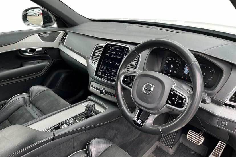 Volvo XC90 2.0 B5 Mhev R-design Pro Suv Hybrid Aut AV20NVJ White #6