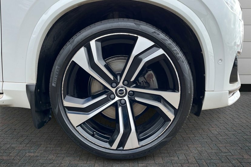 Volvo XC90 2.0 B5 Mhev R-design Pro Suv Hybrid Aut AV20NVJ White #5