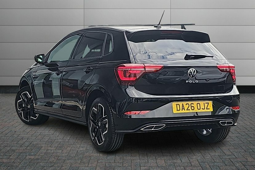 Volkswagen Polo 1.0 Tsi Black Edition Hatchback Dsg 11 DA26OJZ Black #3