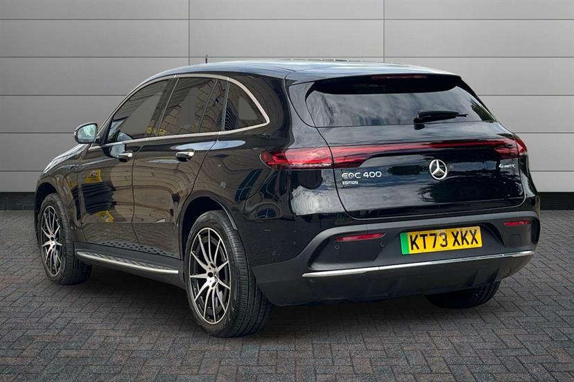 Mercedes-Benz EQC 400 300Kw Amg Line Edition 80Kwh Black #2