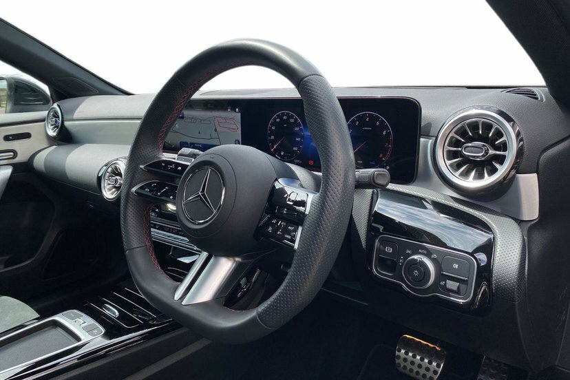 Mercedes-Benz A Class A200h Mhev Amg Line Premium Plus BU24PHZ Black #5