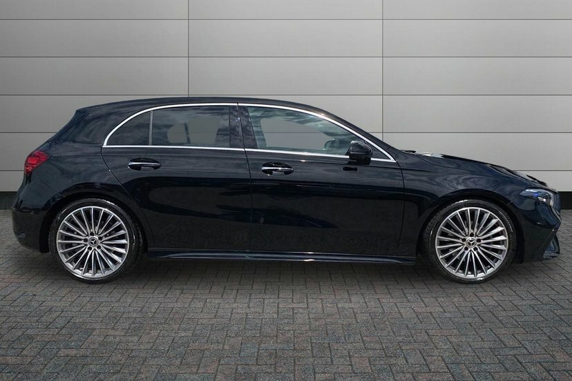 Mercedes-Benz A Class A200h Mhev Amg Line Premium Plus BU24PHZ Black #3
