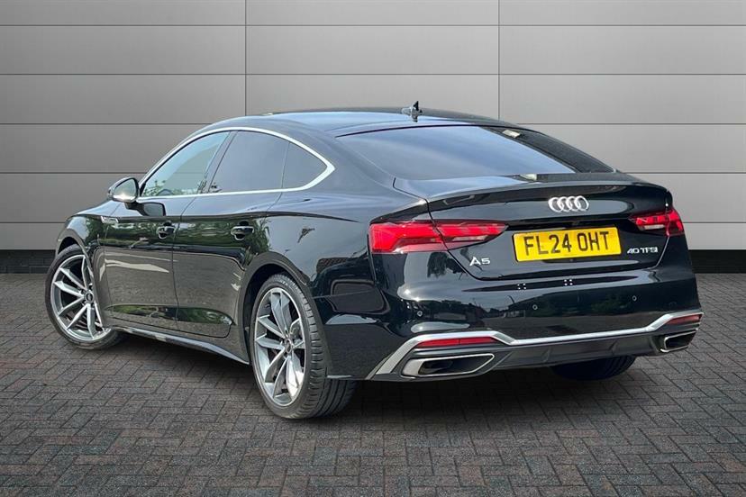 Audi A5 40 Tfsi 204 S Line S Tronic Black #2