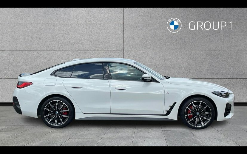 BMW 4 Series Gran Coupe 420I M Sport Gran Coupe CK22MXO White #3