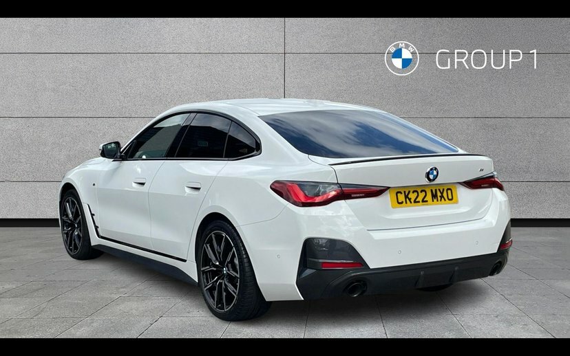 BMW 4 Series Gran Coupe 420I M Sport Gran Coupe CK22MXO White #2