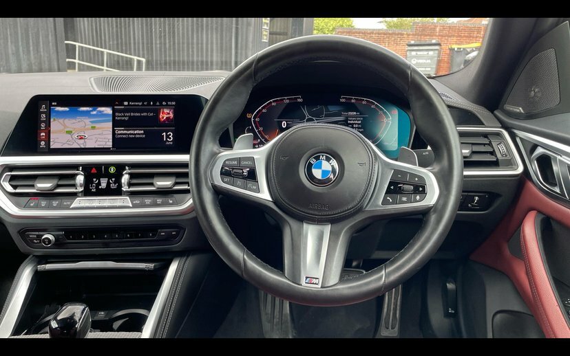 BMW 4 Series Gran Coupe 420I M Sport Gran Coupe CK22MXO White #5