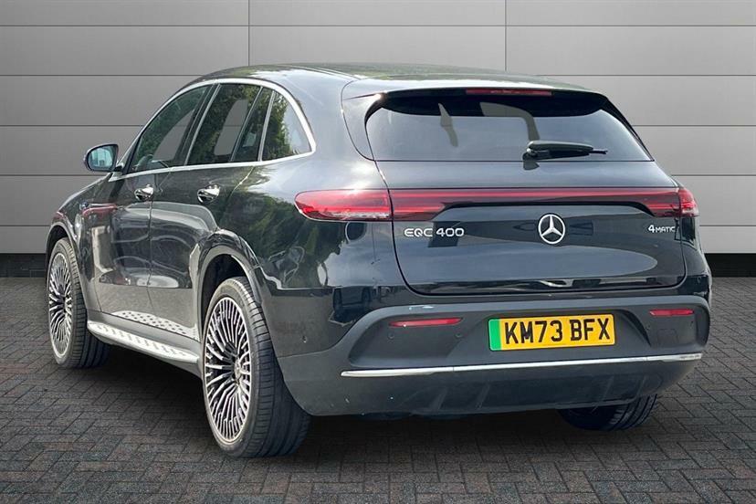 Mercedes-Benz EQC 400 300Kw Amg Line Premium 80Kwh Black #2