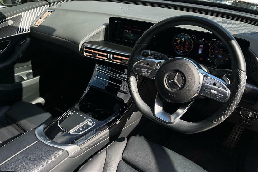 Mercedes-Benz EQC 400 300Kw Amg Line Premium 80Kwh Black #5