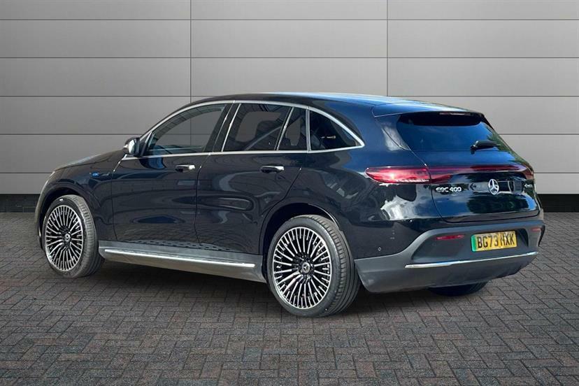 Mercedes-Benz EQC 400 300Kw Amg Line Premium 80Kwh Black #2