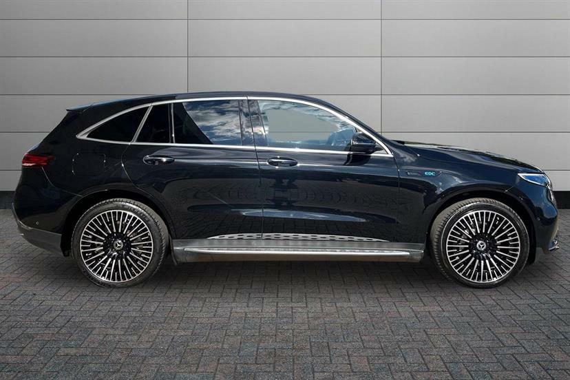 Mercedes-Benz EQC 400 300Kw Amg Line Premium 80Kwh Black #3